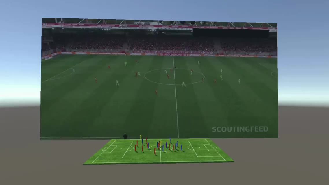 VR Soccer XR + AI Platform